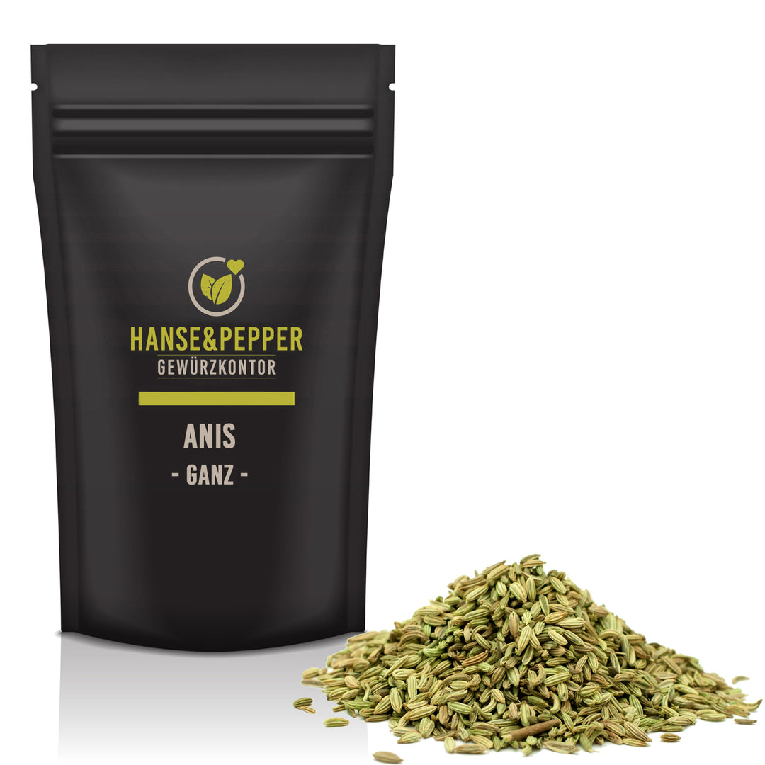 Produkttüte mit Anis Gewürz