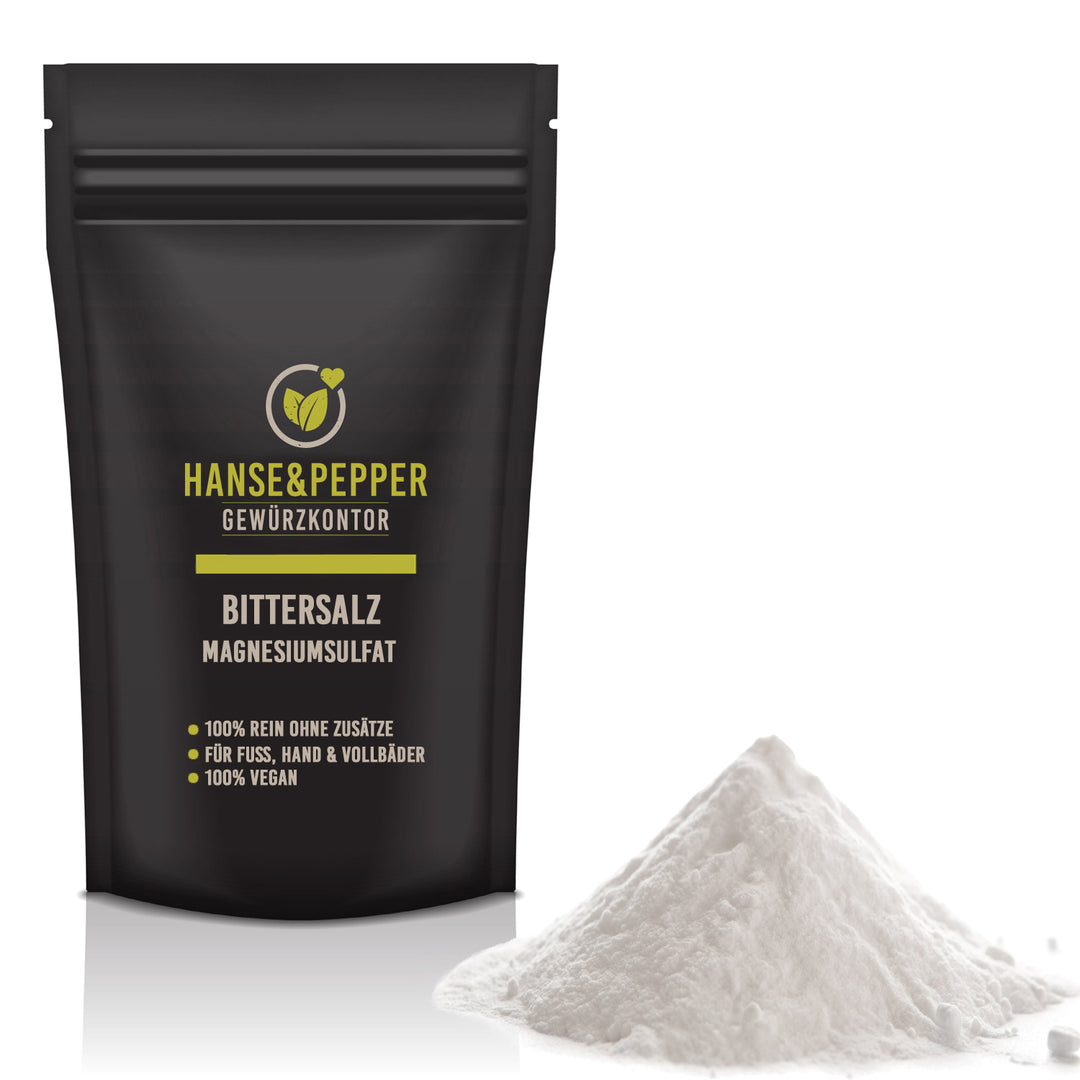 Produkttüte mit Bittersalz