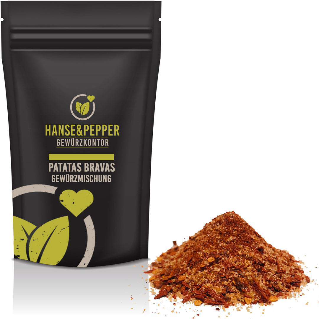 Produkttüte mit Patatas Bravas Gewürz