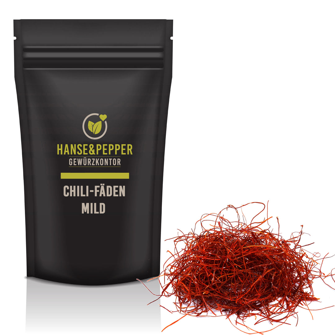 Produkttüte mit Chilifäden  mild