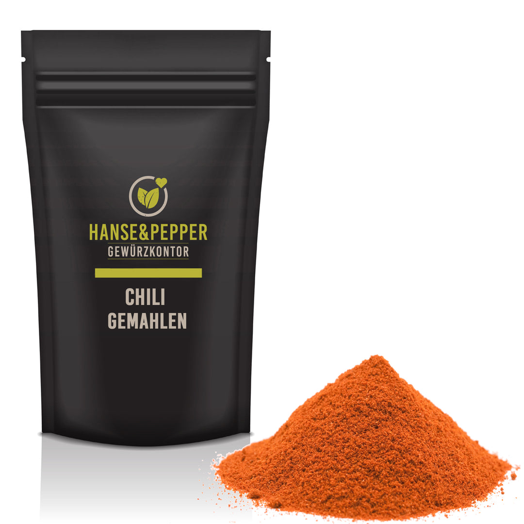Produkttüte mit Chili Gewürz