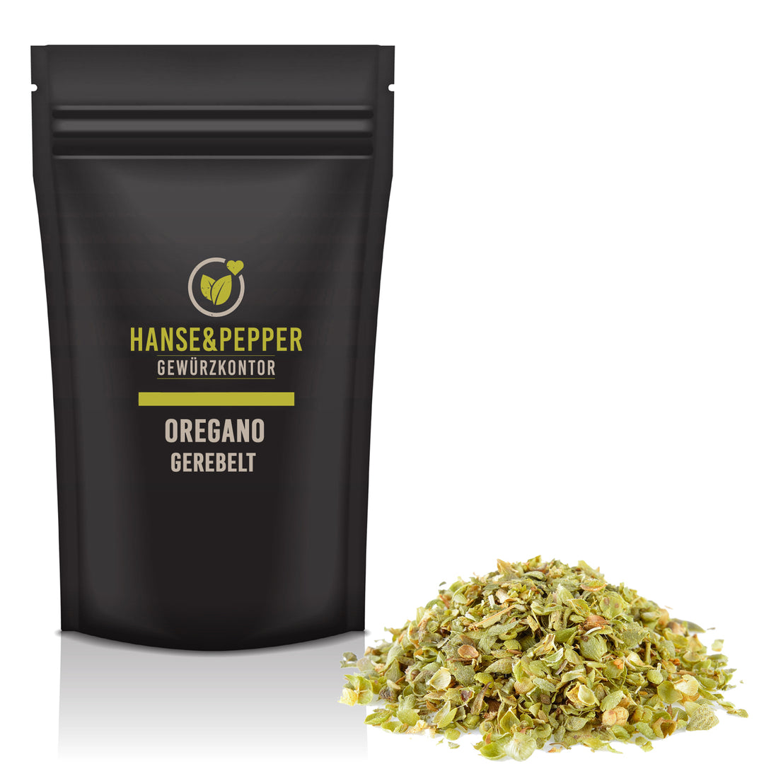 Produkttüte mit Oregano Gewürz