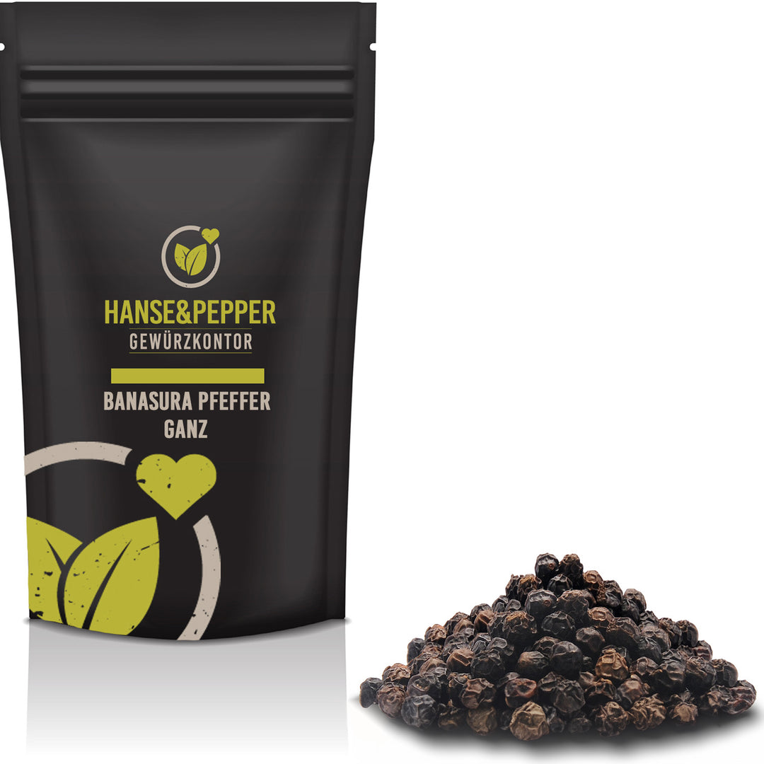 Produkttüte mit Banasura Pfeffer ganz
