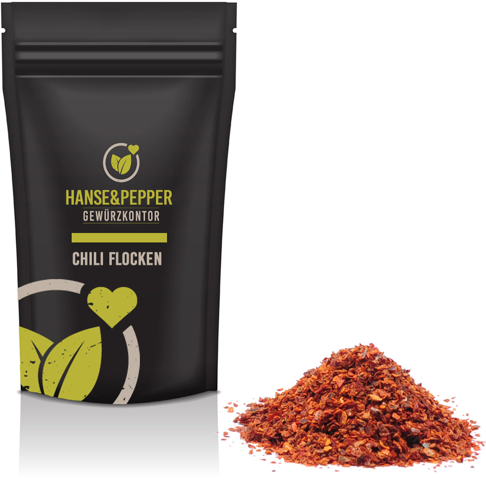 Produkttüte mit Chili Flocken Gewürz