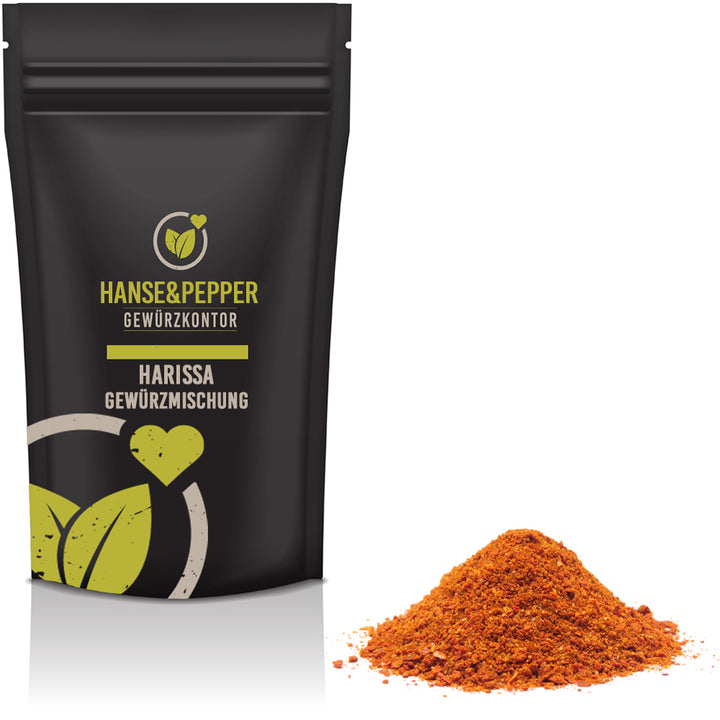Produkttüte mit Harissa Gewürz