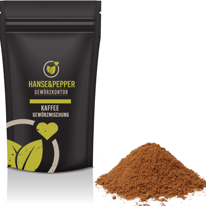 Produkttüte mit Kaffee Gewürz
