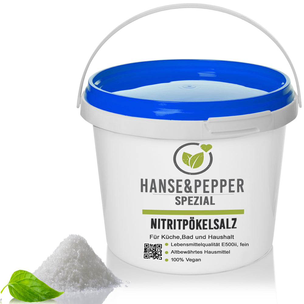 Produkteimer mit Nitritpökelsalz