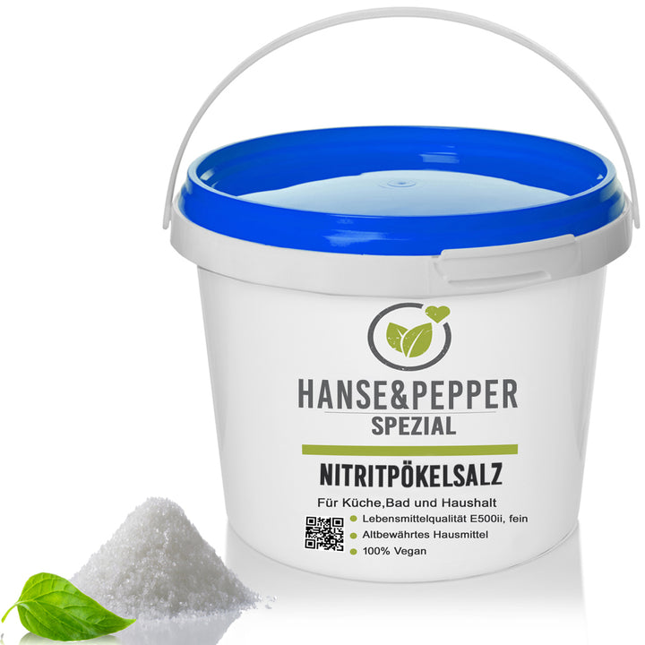 Produkteimer mit Nitritpökelsalz
