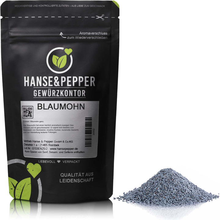 Blaumohn - ganz