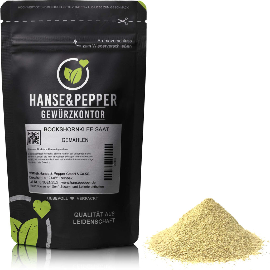 Bockshornklee-Saat gemahlen – Hanse&Pepper
