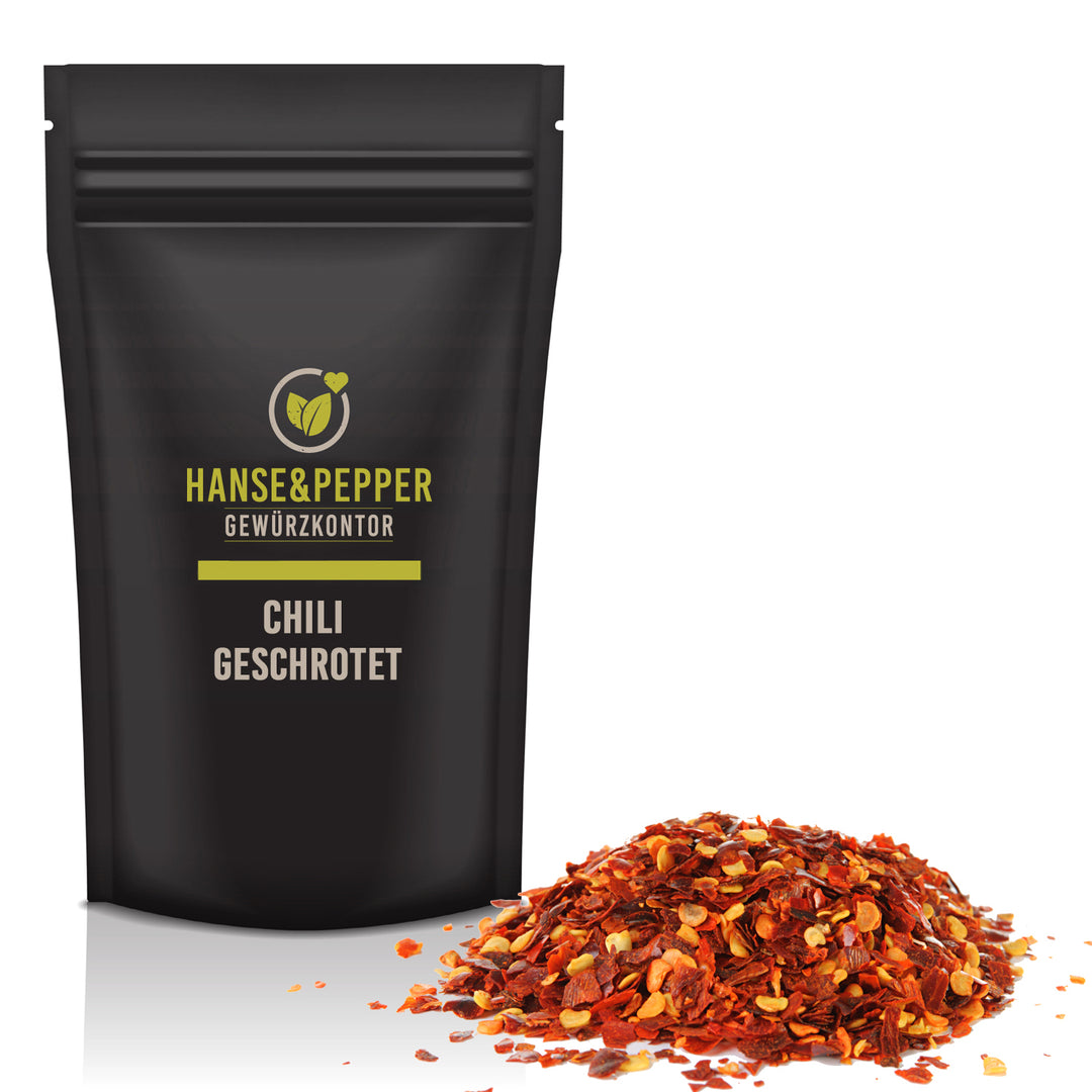 Chili geschrotet