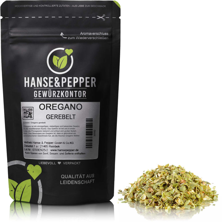 Oregano gerebelt