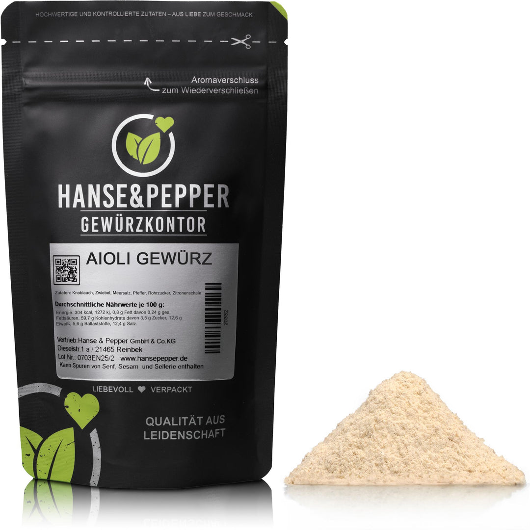 Produkttüte mit Aioli Gewürz