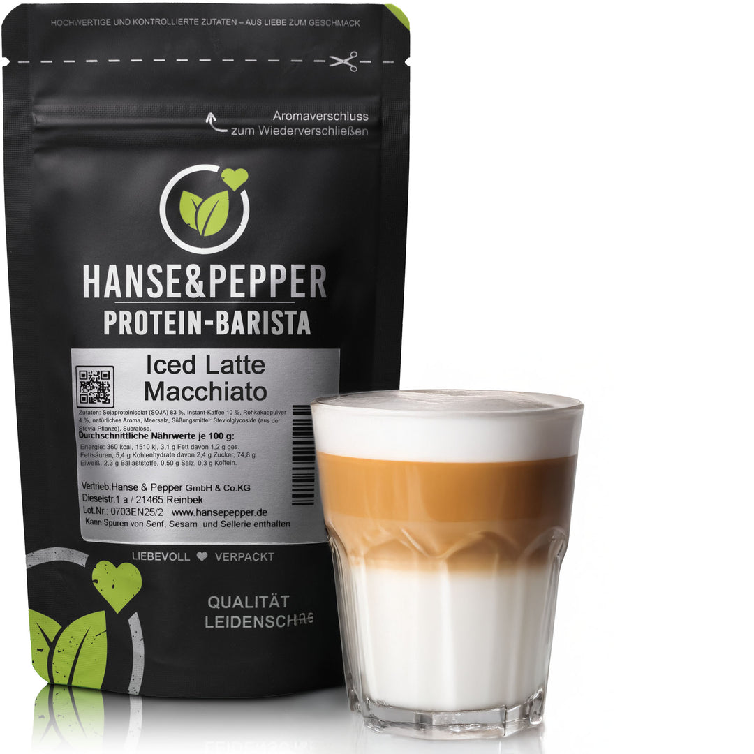 Protein Barista - Sojaprotein-Isolat Eiweiß 100% Vegan