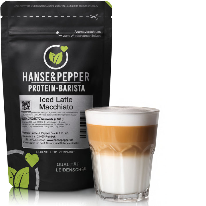 Protein Barista - Sojaprotein-Isolat Eiweiß 100% Vegan