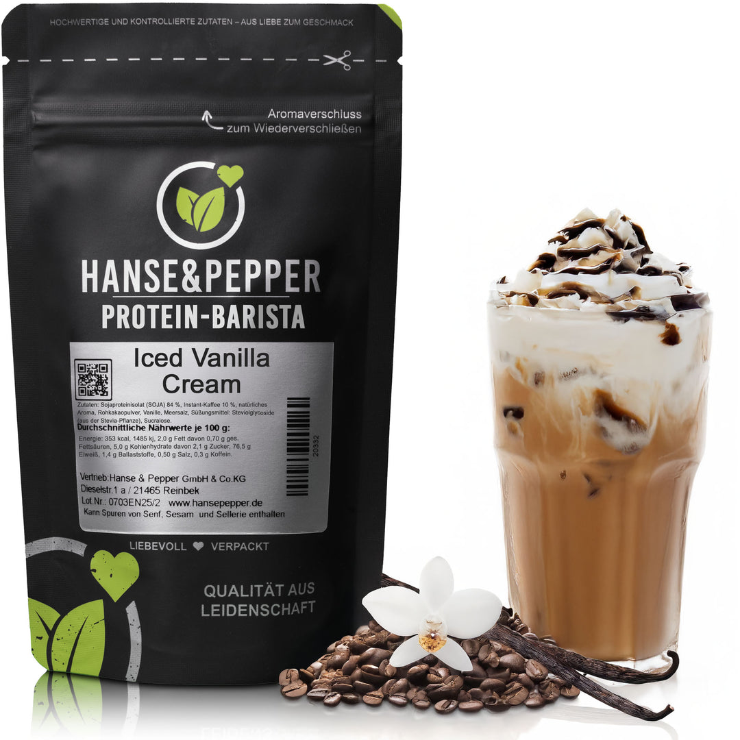 Barista Protein - Veganes Eiweiß für Iced Coffee & Shakes
