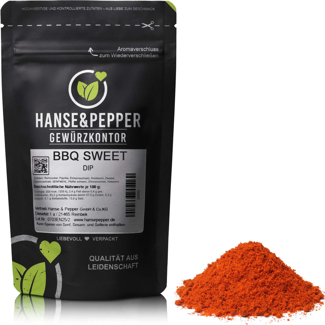 Produkttüte mit BBQ Sweet Dip