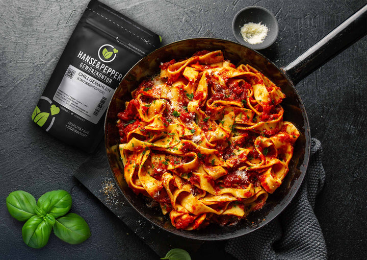 Chili gemahlen - (Cayennepfeffer)