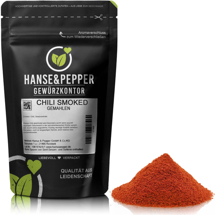 Chili gemahlen - Smoked - rauchig