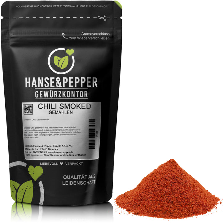 Chili gemahlen - Smoked - rauchig
