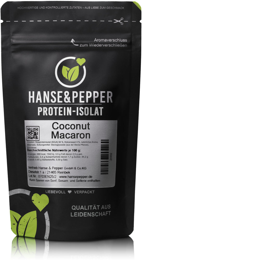 500g Sojaprotein-Isolat Eiweiß 100% Vegan