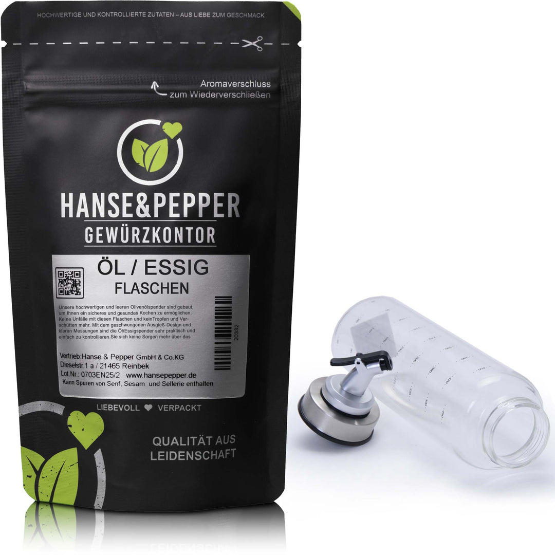 Essig Ölspender Flasche in 500ml