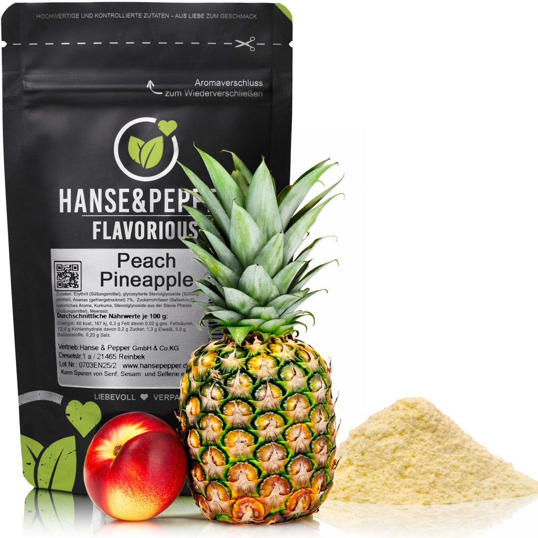 Flavorious+ Geschmackspulver - natürlich gesüßt mit Erythrit & Stevia