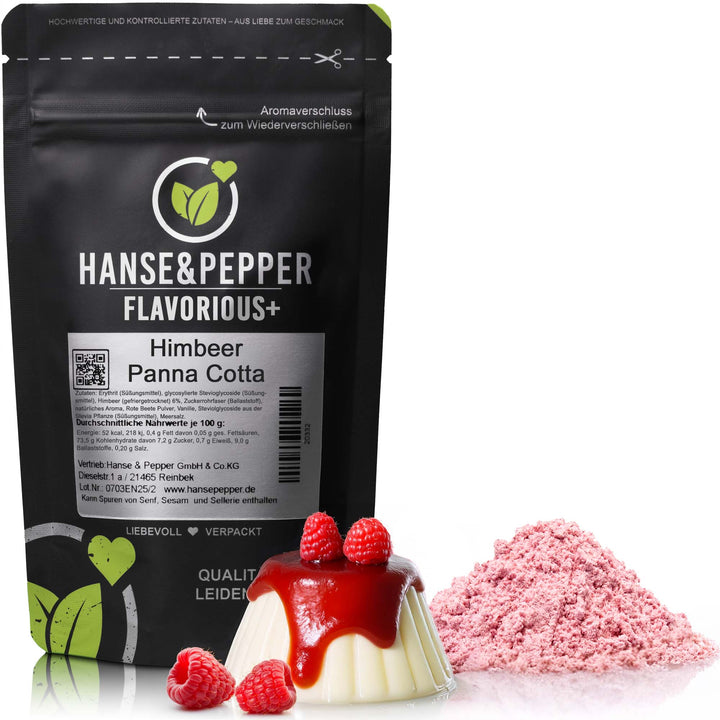 Flavorious+ Geschmackspulver - natürlich gesüßt mit Erythrit & Stevia