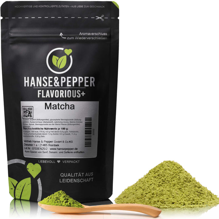 Flavorious+ Geschmackspulver - natürlich gesüßt mit Erythrit & Stevia