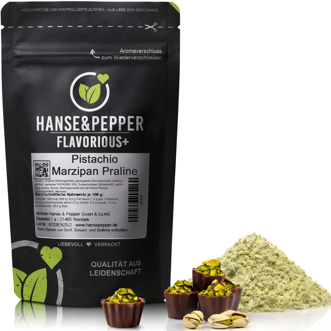 Flavorious+ Geschmackspulver - natürlich gesüßt mit Erythrit & Stevia