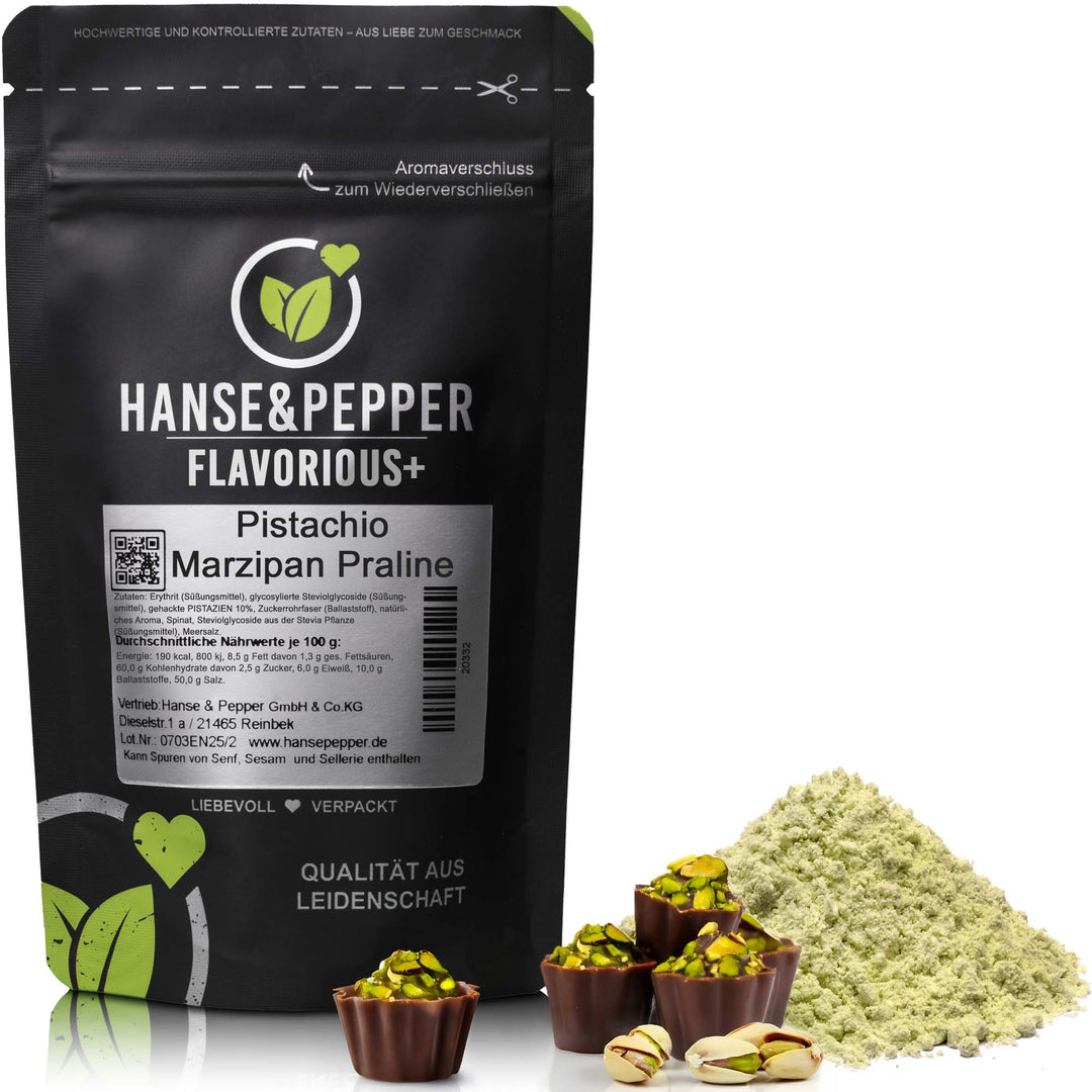 Flavorious+ Geschmackspulver - natürlich gesüßt mit Erythrit & Stevia