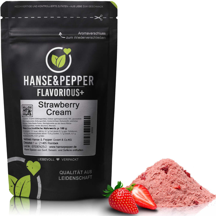 Flavorious+ Geschmackspulver - natürlich gesüßt mit Erythrit & Stevia