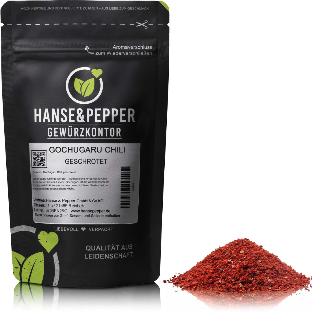 Gochugaru Chili geschrotet