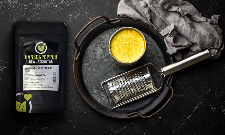 Goldene Milch - Mischung