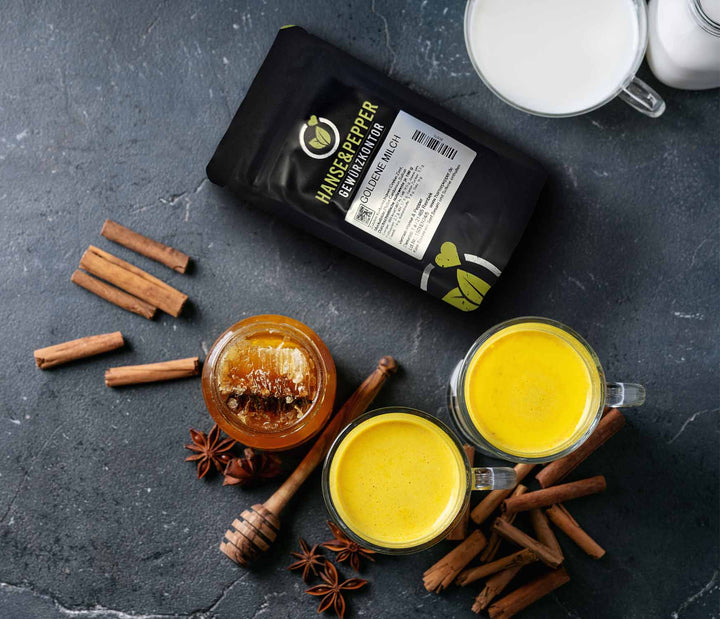 Goldene Milch - Mischung