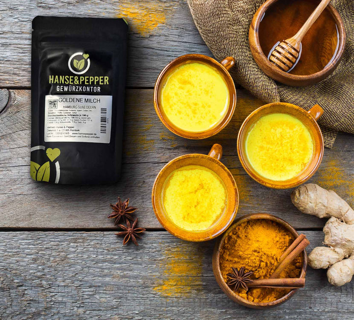 Goldene Milch Mischung - Süße Deern