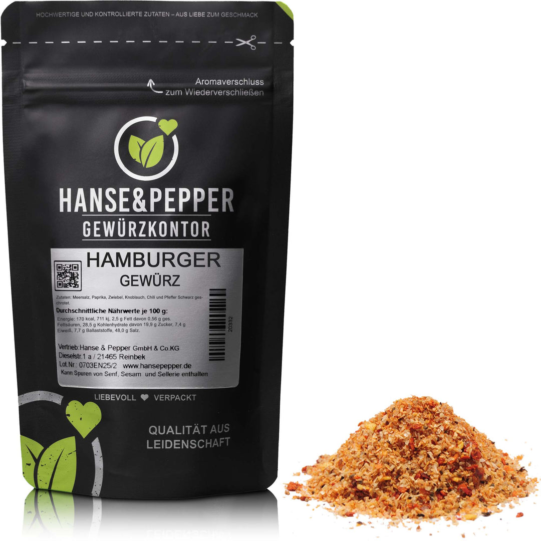 Produkttüte mit Hamburger Gewürz