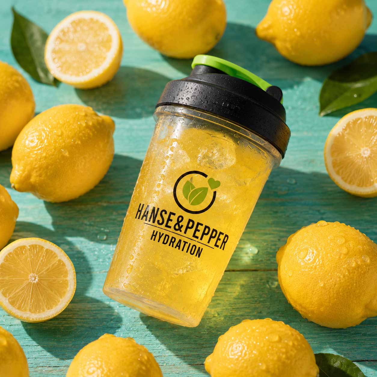 Hydration Drink Lemon Kick - kalorienarme Trinkpulvermischung