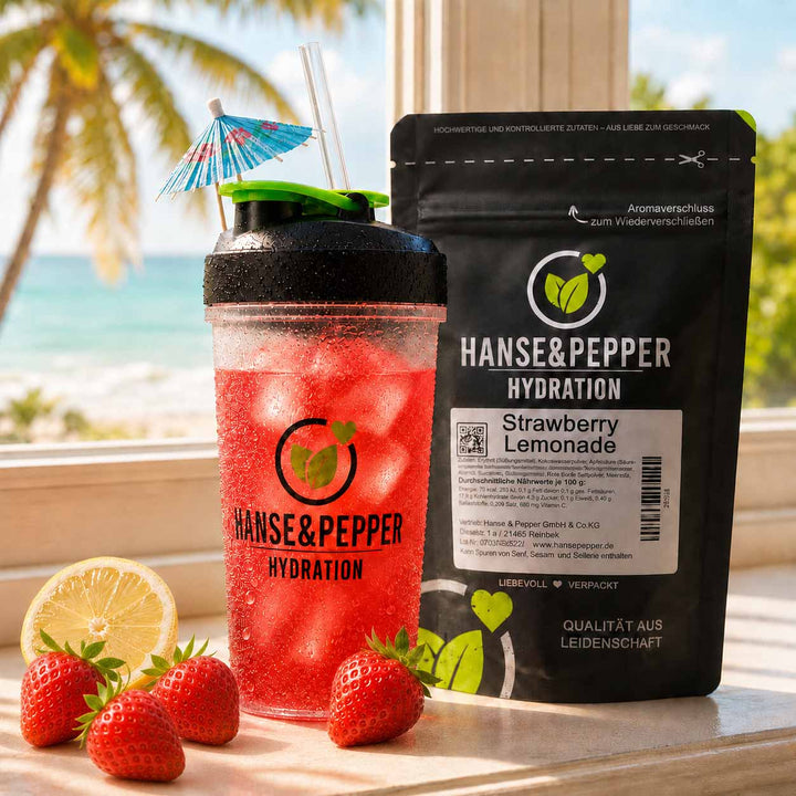 Hydration Strawberry Lemonade