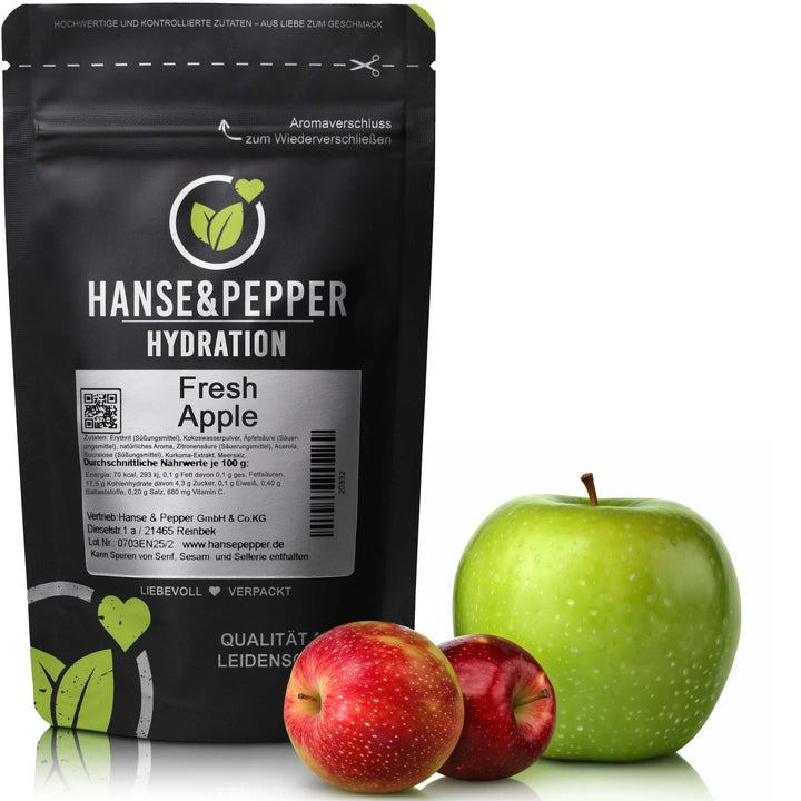 Hydration Drink Fresh Apple - kalorienarme Trinkpulvermischung