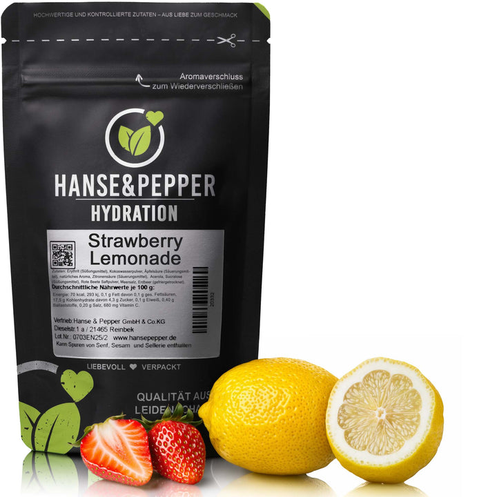 Hydration Strawberry Lemonade