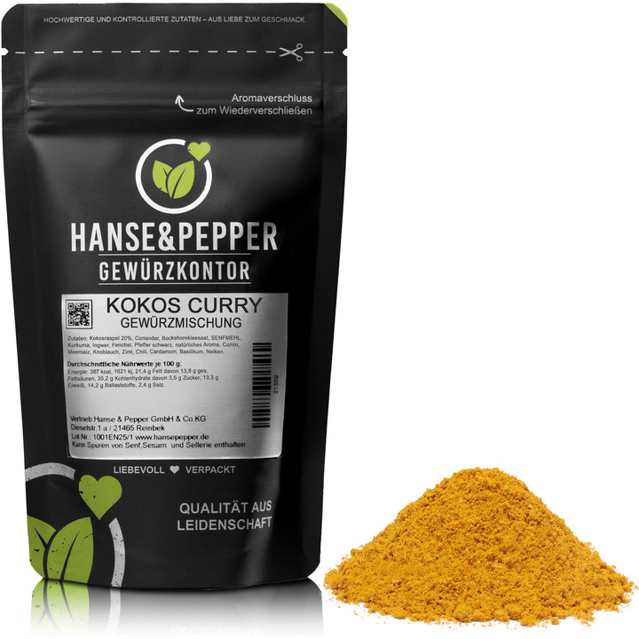 Kokos Curry Gewürzmischung