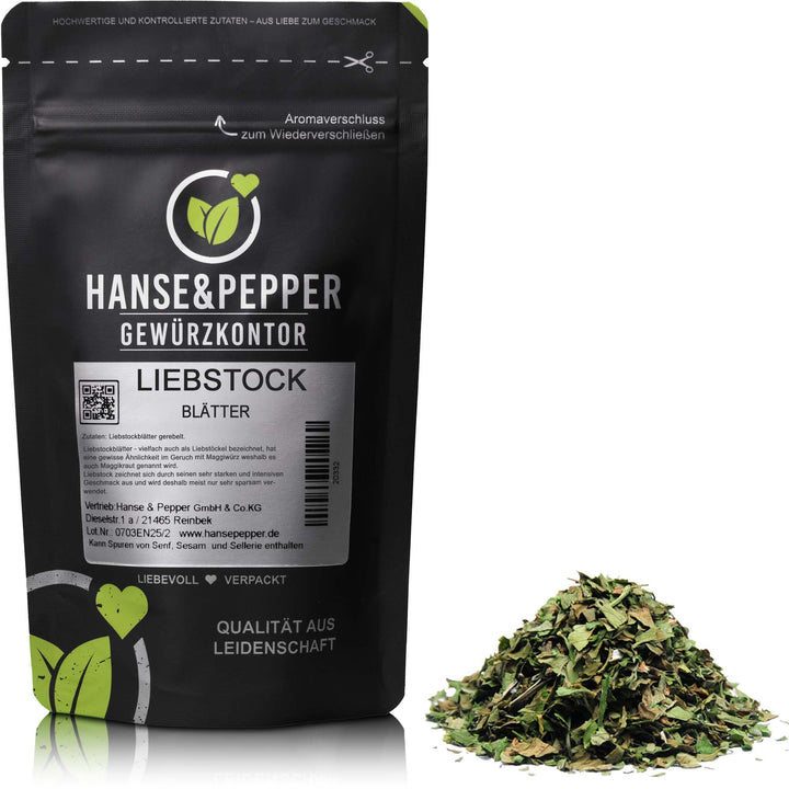 Liebstockblätter gerebelt