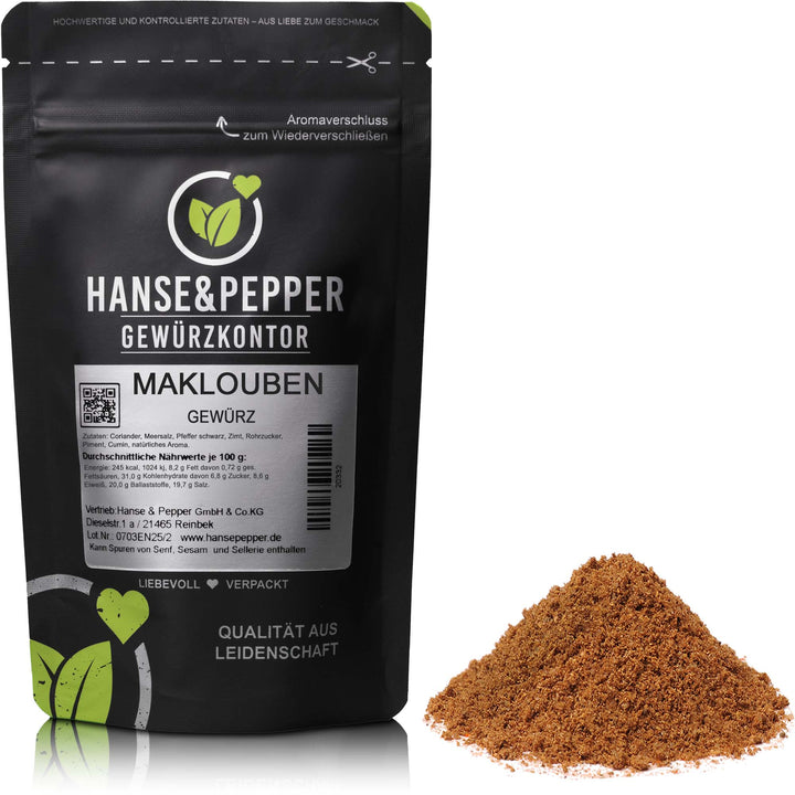 Produkttüte mit Maklouben Gewürz