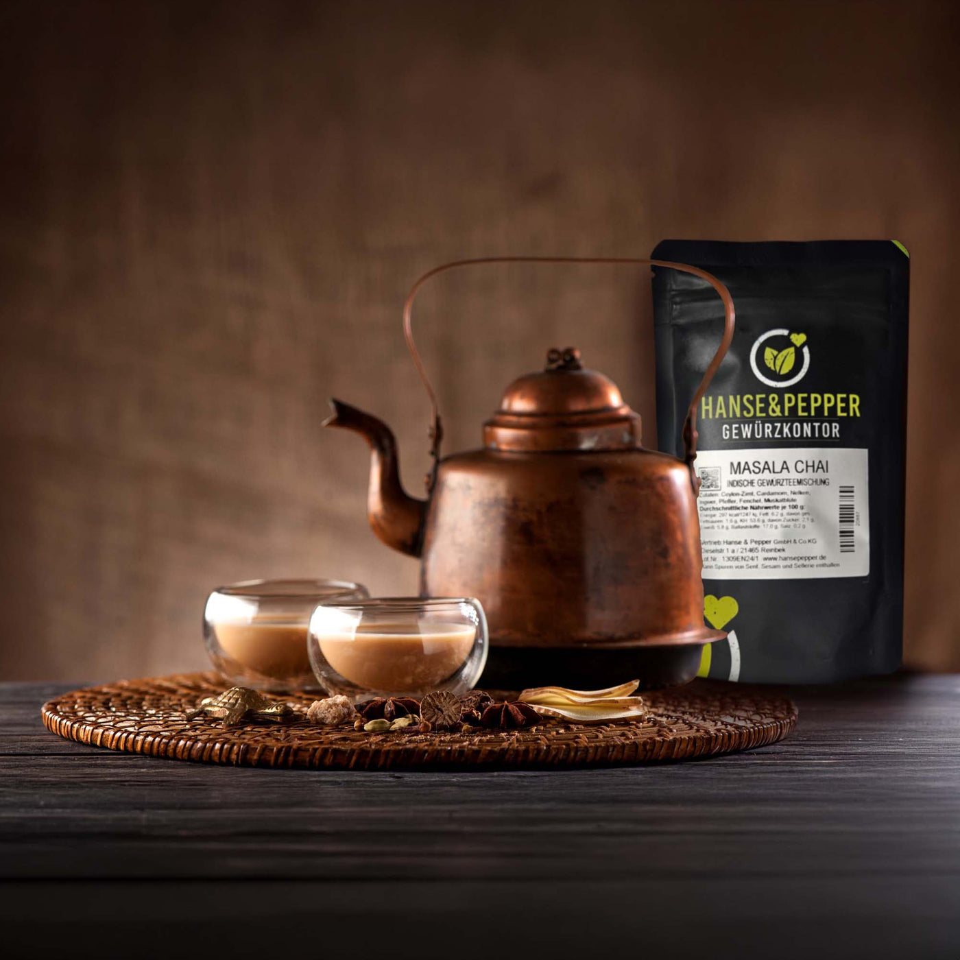 Masala Chai Gewürztee Mischung - fein
