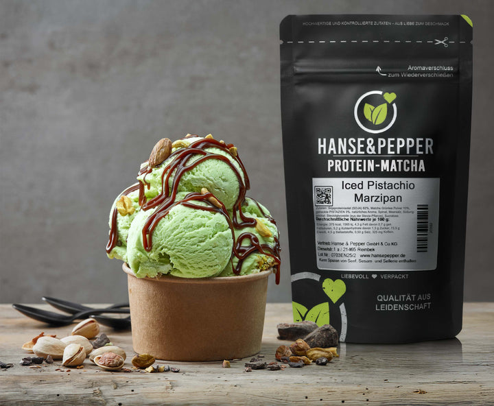 Protein Matcha - Veganes Eiweiß für Iced Shakes