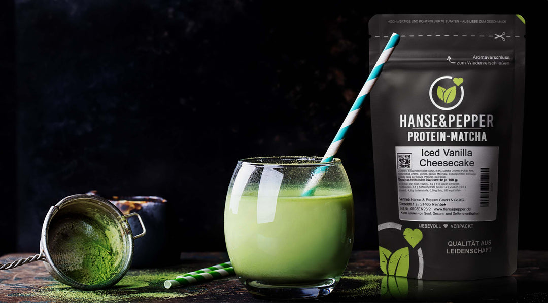 Protein Matcha - Veganes Eiweiß für Iced Shakes