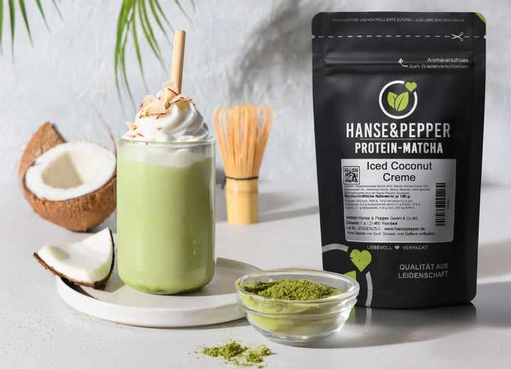 Protein Matcha - Veganes Eiweiß für Iced Shakes