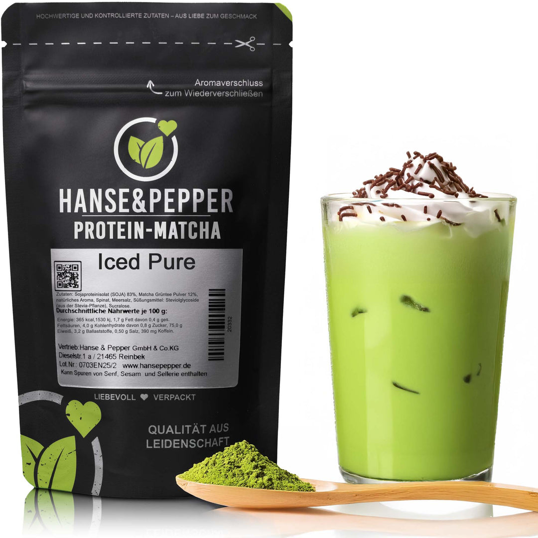 Protein Matcha - Veganes Eiweiß für Iced Shakes