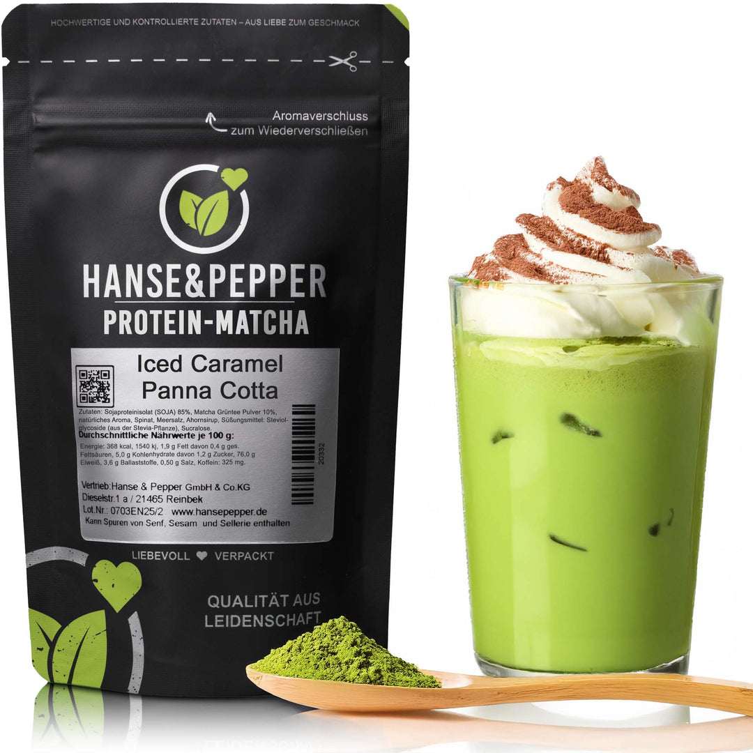 Protein Matcha - Veganes Eiweiß für Iced Shakes